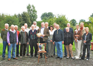 Alle Teilnehmer des Schießtages. Der Schießsportgruppe BW gilt unser Dank für die gute Vorbereitung und Durchführung der Veranstaltung, hier an vorderster Stelle Dieter Rau!
